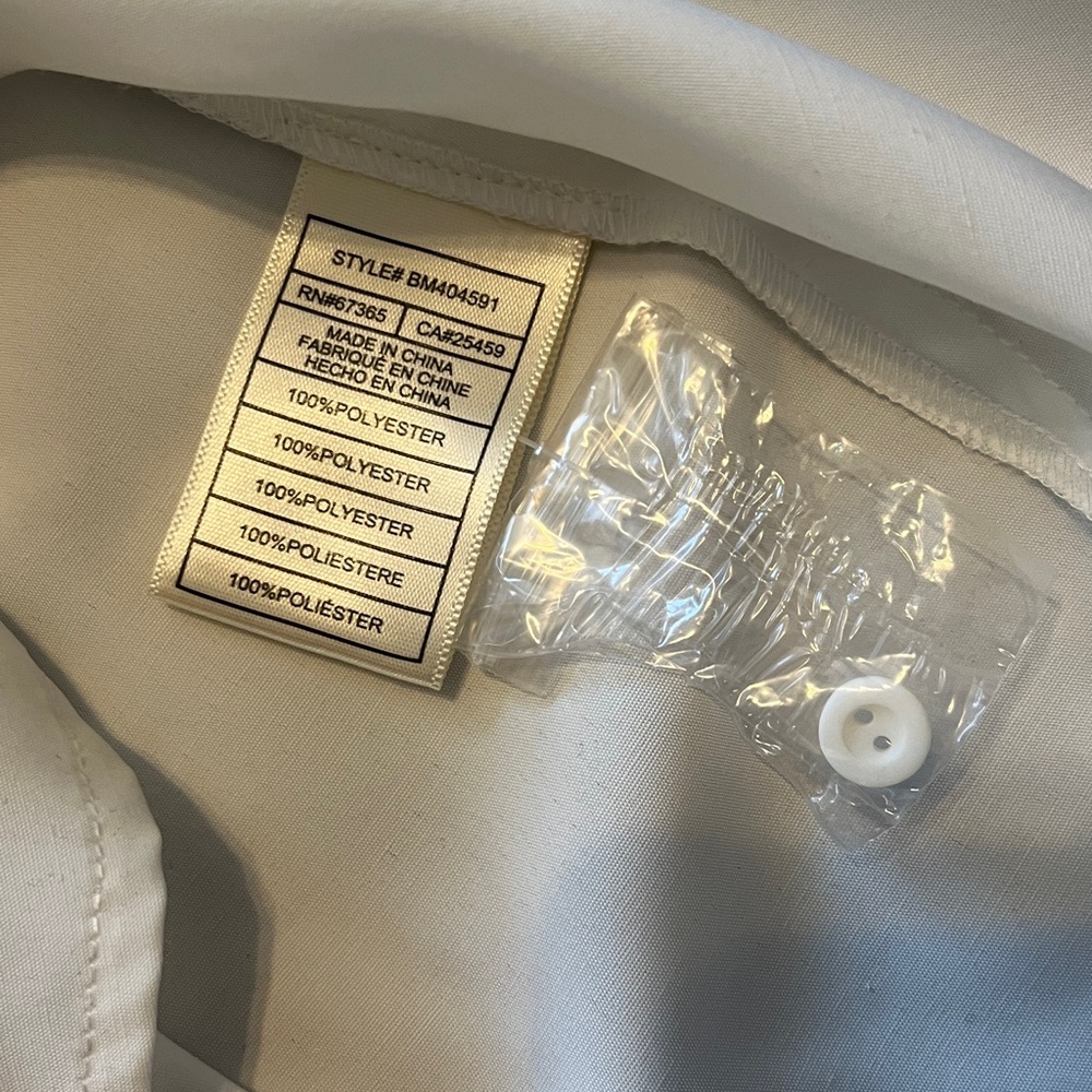 Steve Madden Nadia White Button Down Shirt - Picture 16 of 16